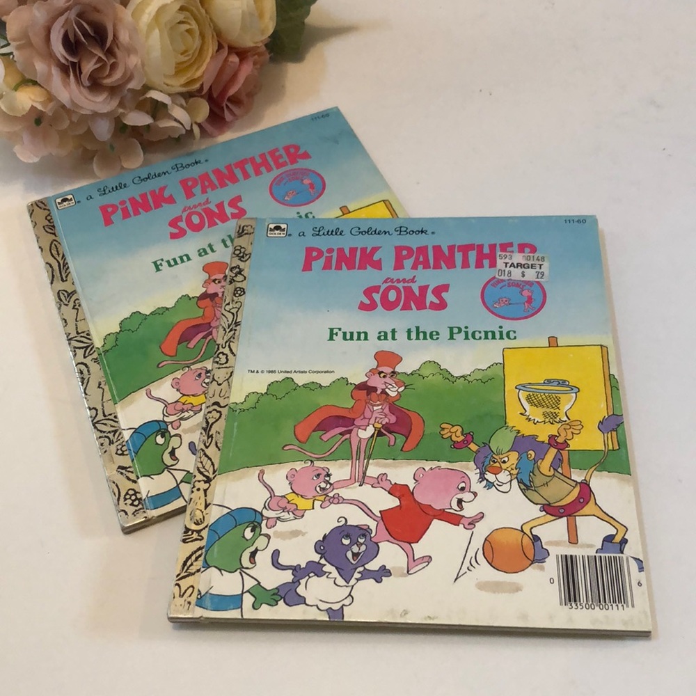Pink Panther Little Golden Book Pink Panther and Sons Fun at the Picnic book